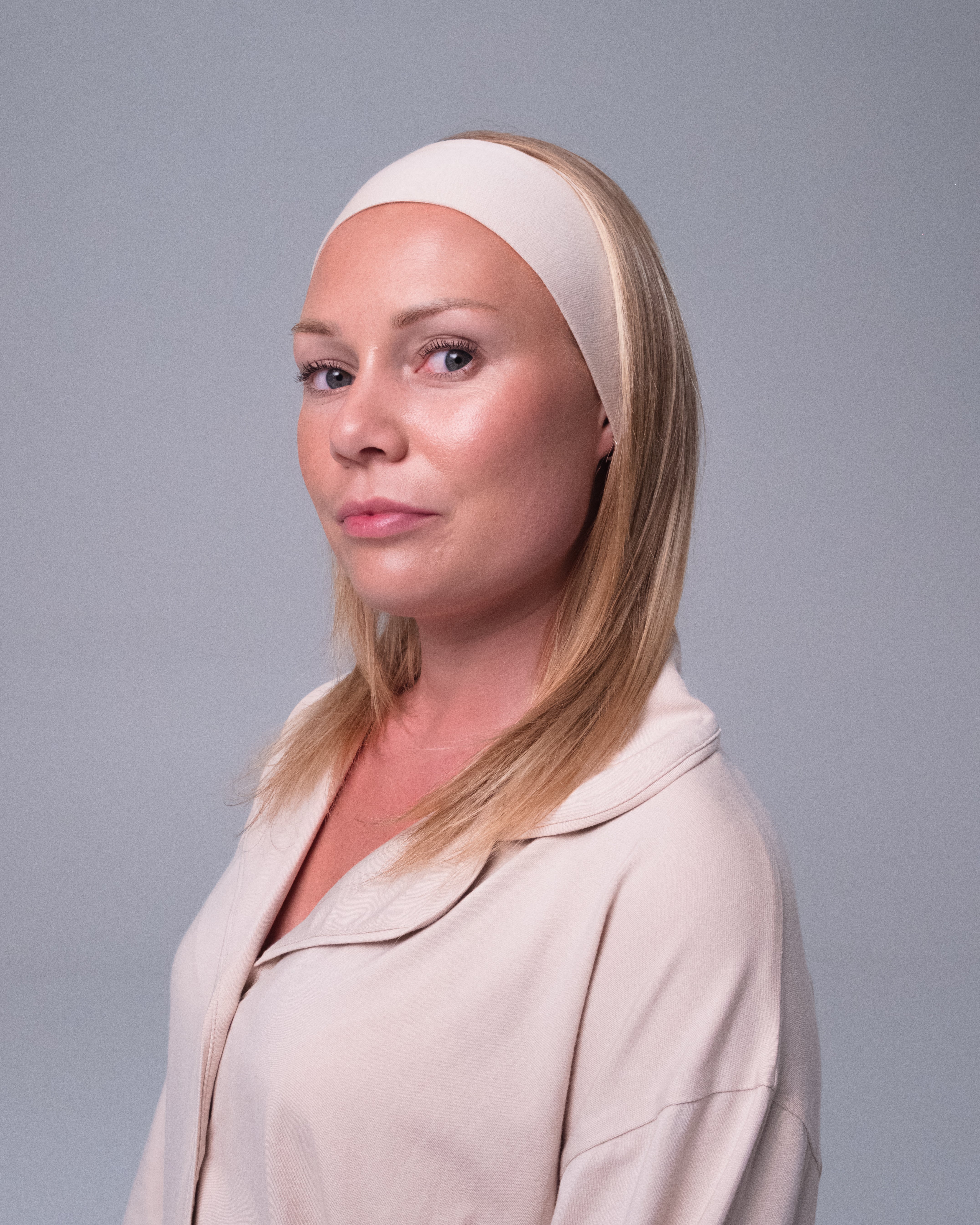 Whisper Soft Hårband - Beige