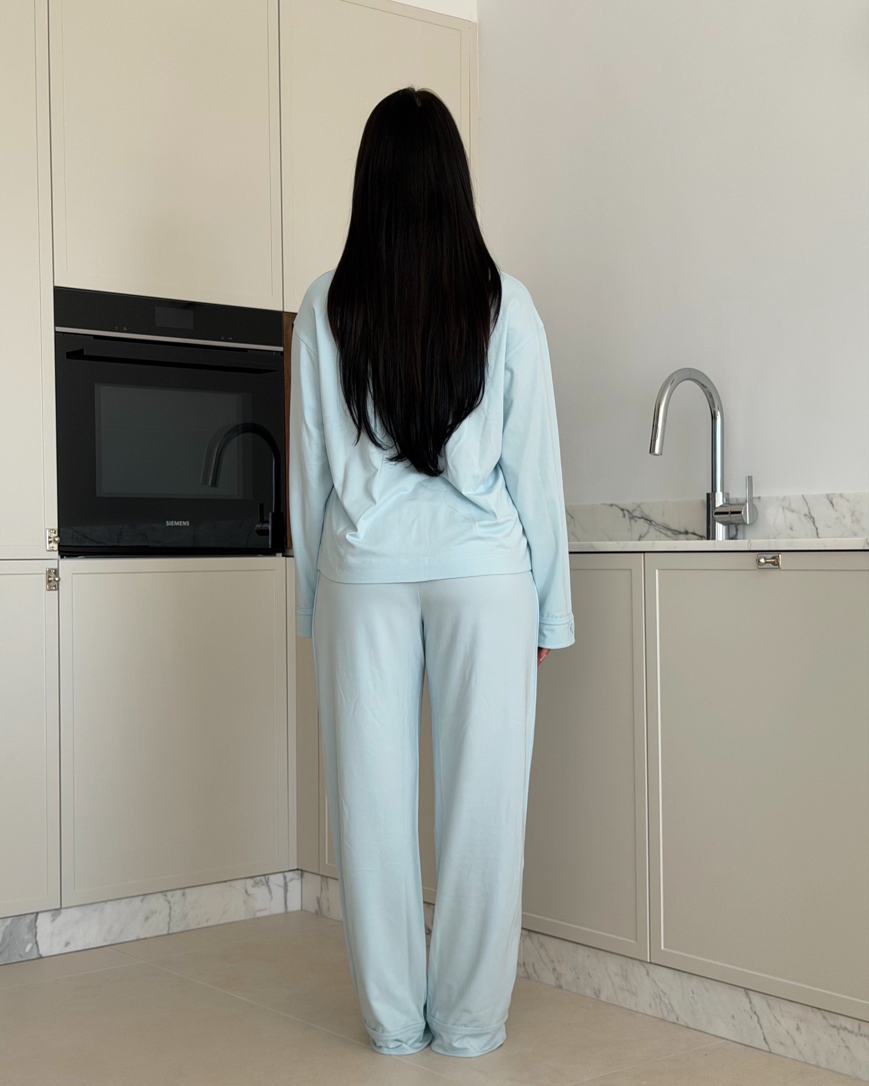 Whisper Soft Pyjamas - Sky Blue