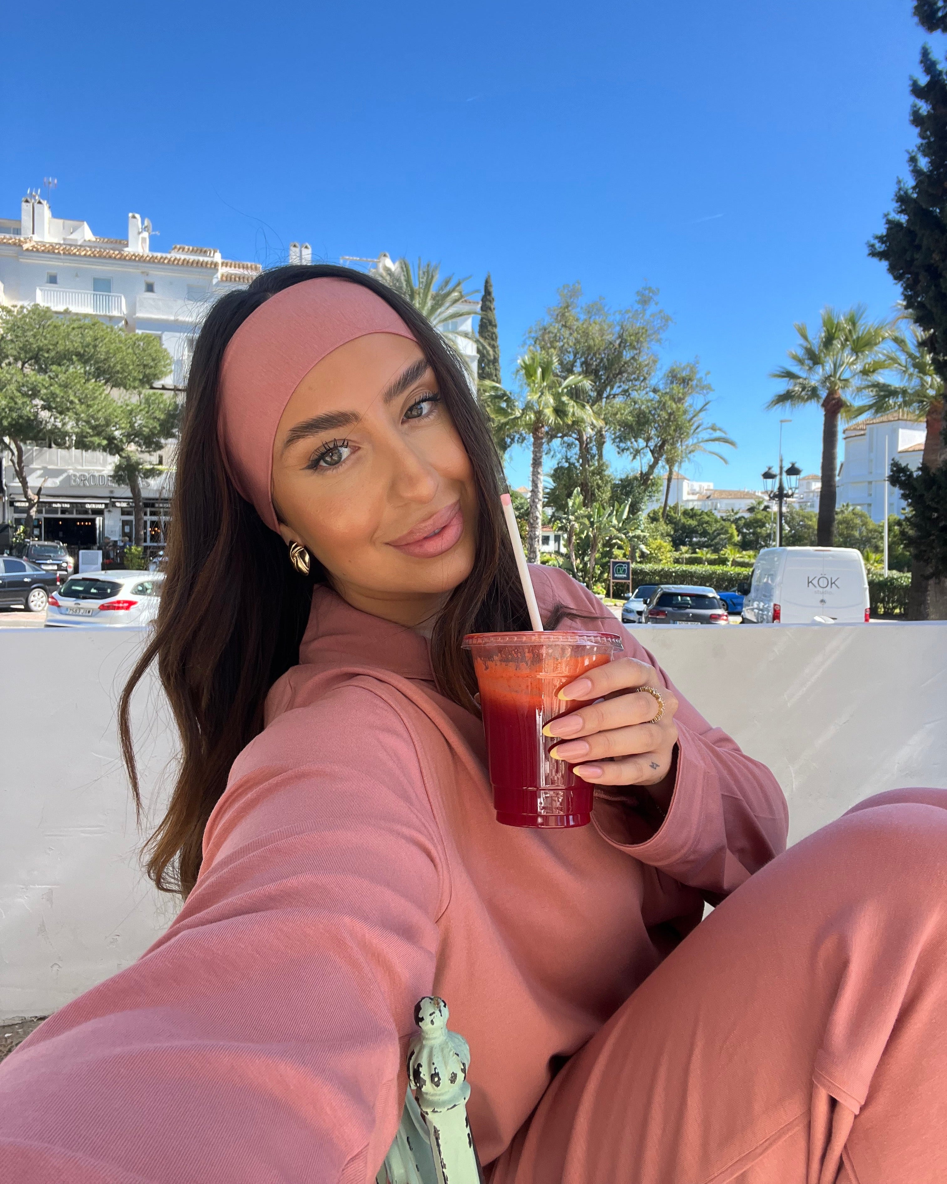 Whisper Soft Hårband - Ash Rose