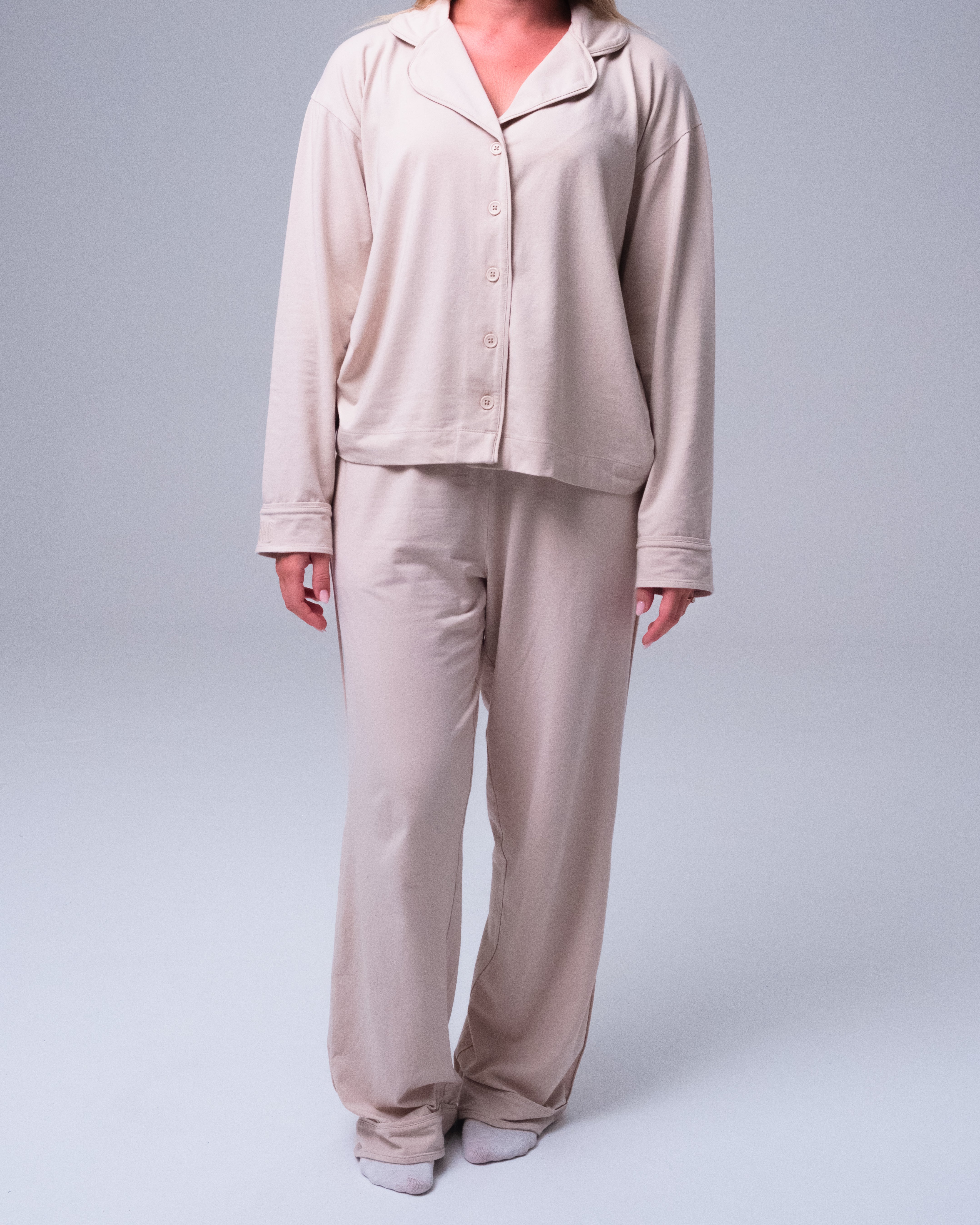 Whisper Soft Pyjamas - Beige